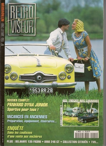 Retroviseur 155 panhard - panhard, dyna